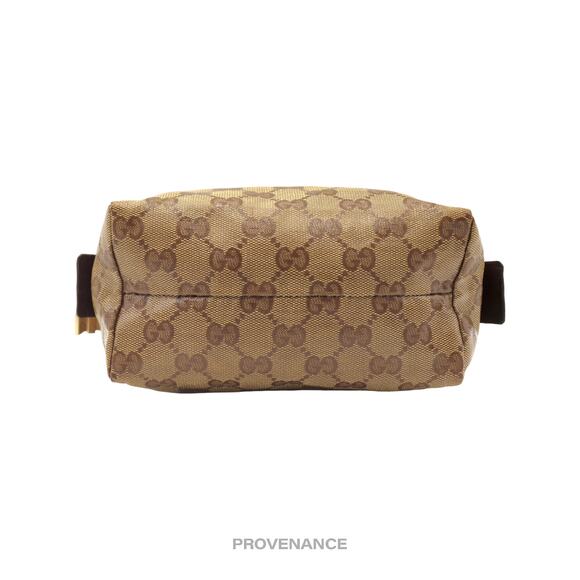 🔴 Gucci Zip Pouch - GG Canvas Glace - Picture 3 of 11